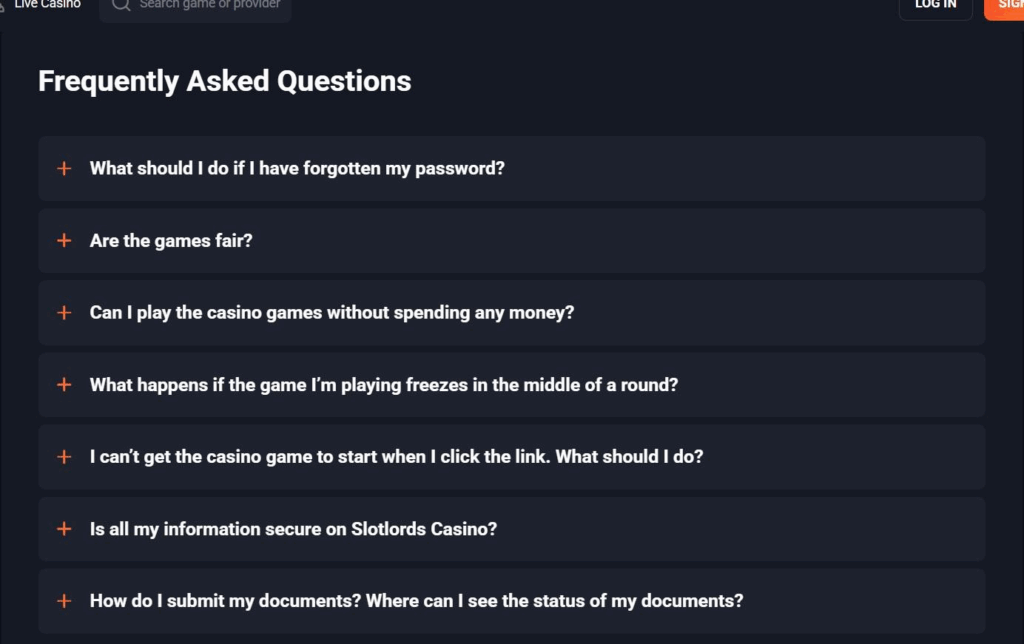 Slotlords Casino Review - 2026 34 Slotlords Casino Review - 2026