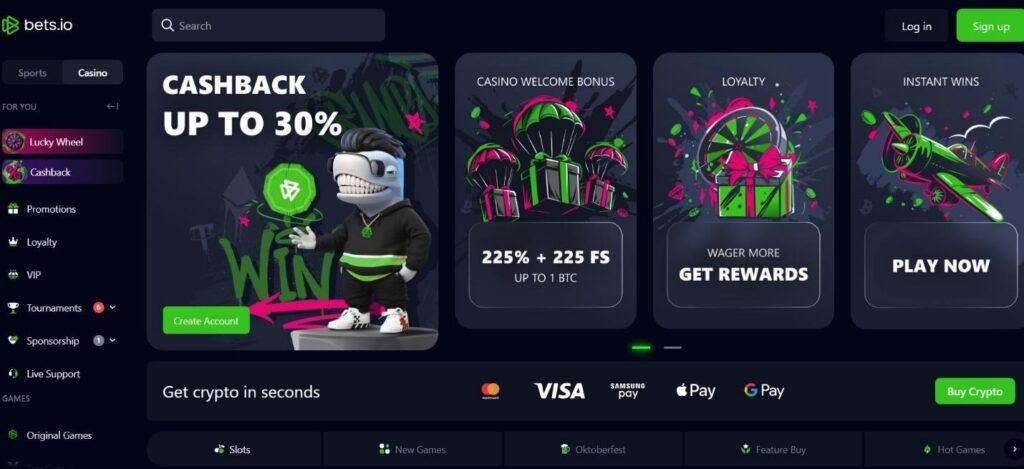 Bets.io Casino Review - 2026