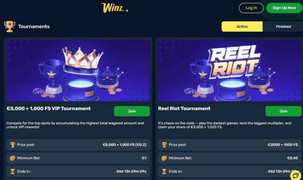 Winz.io Casino Review - 2026