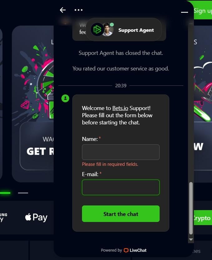 Bets.io Casino Review - 2026