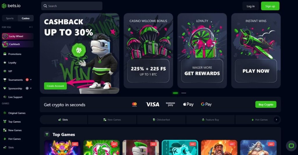 Bets.io Casino Review - 2026