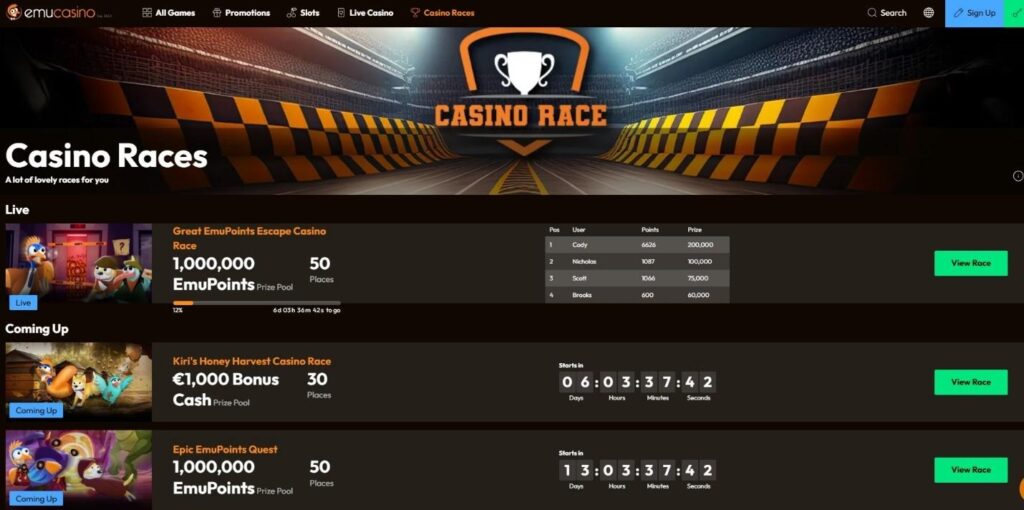 Emu Casino Review - 2026