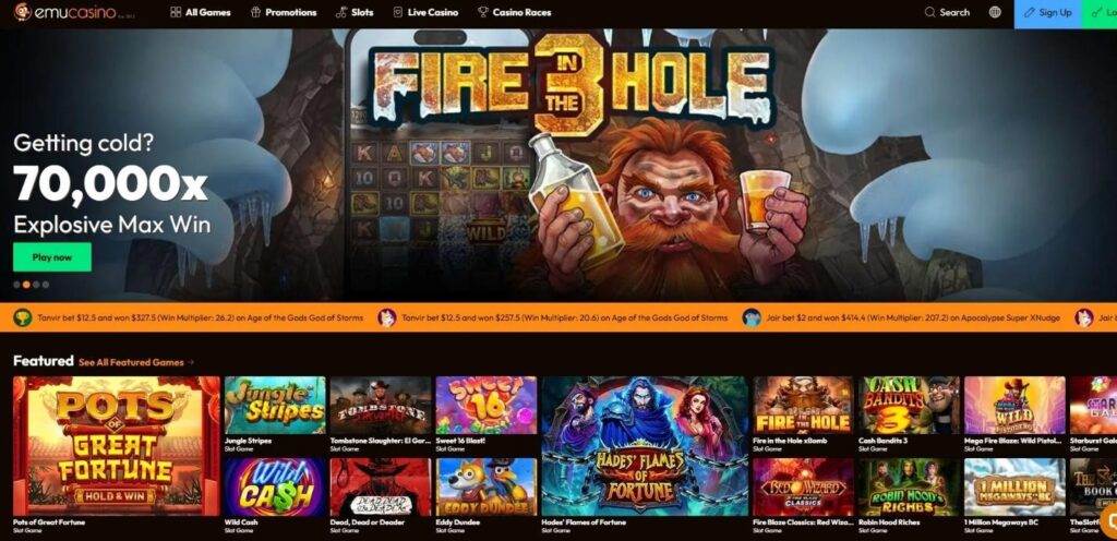 Emu Casino Review - 2026