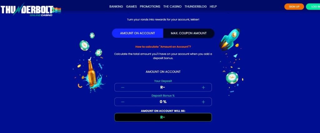 Thunderbolt Casino Review - 2026