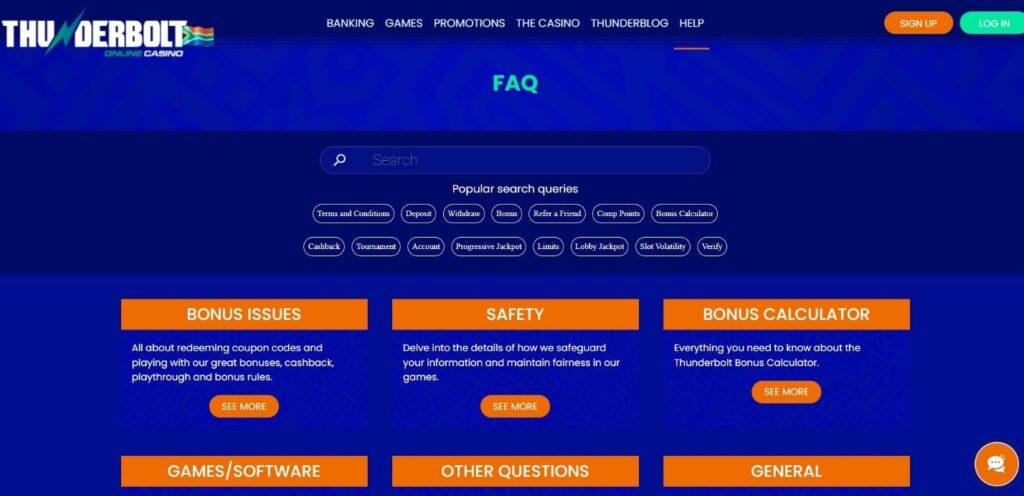 Thunderbolt Casino Review - 2026