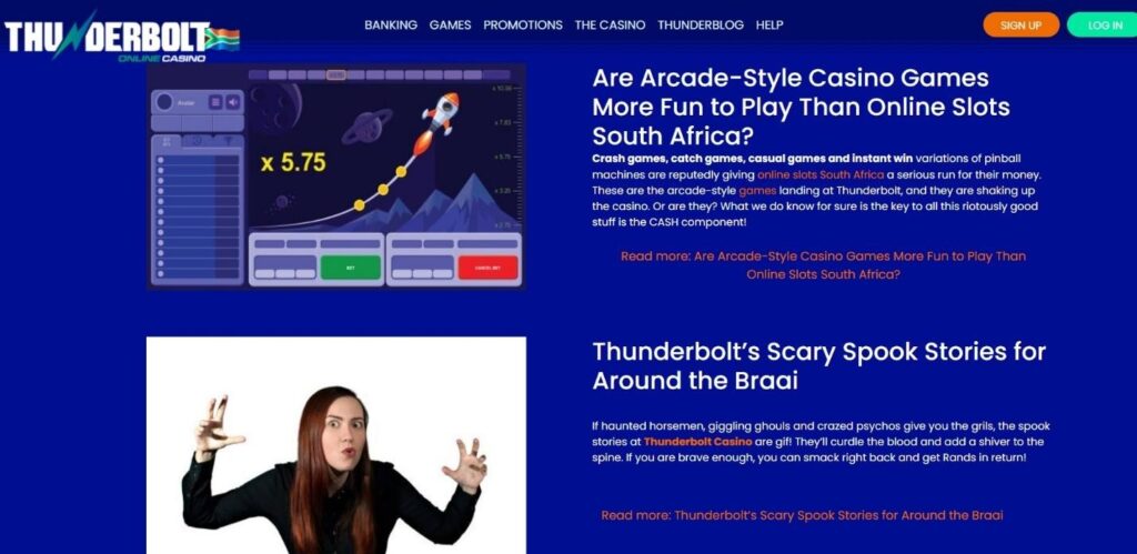 Thunderbolt Casino Review - 2026