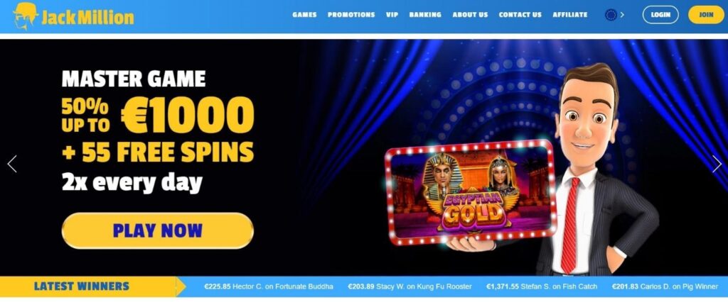 Jackmillion Casino Review - 2026