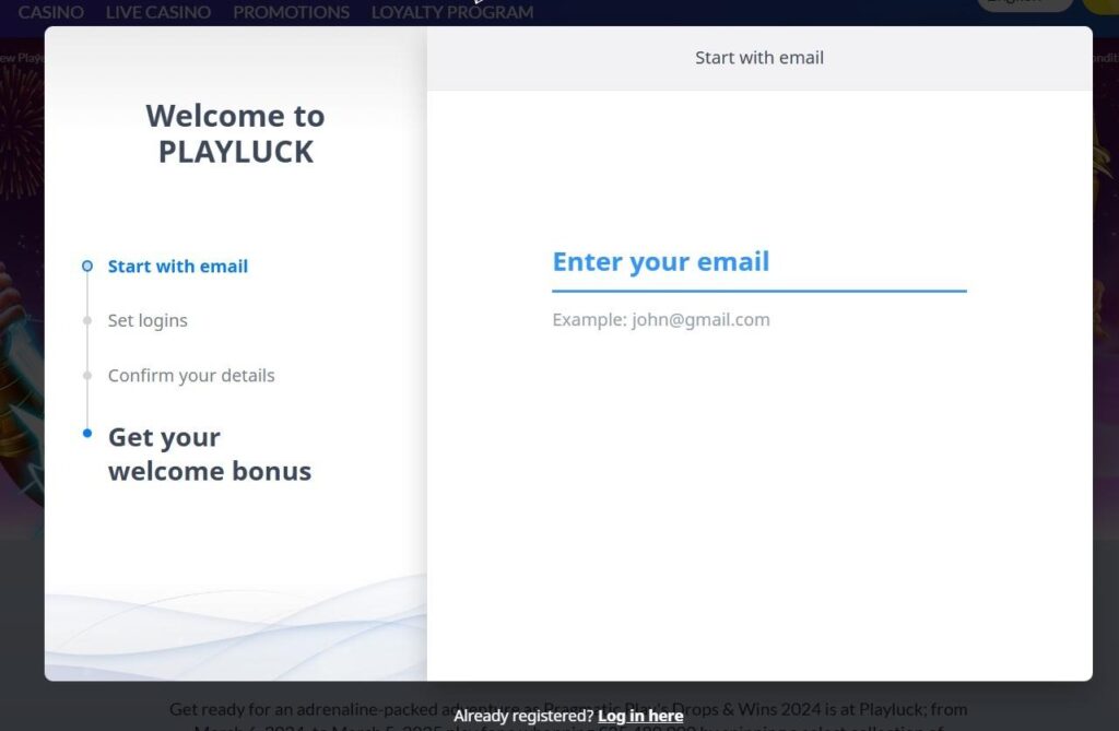 Playluck Casino Review - 2026