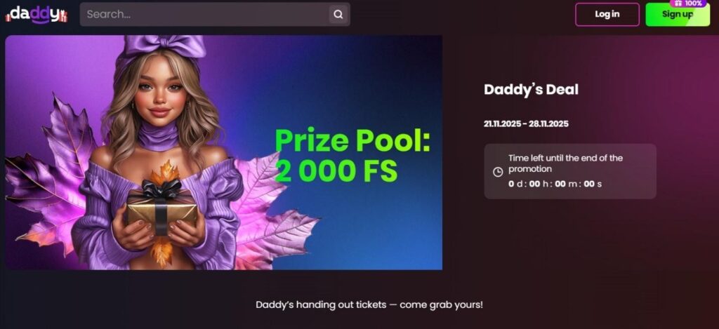 Daddy Casino Review - 2026