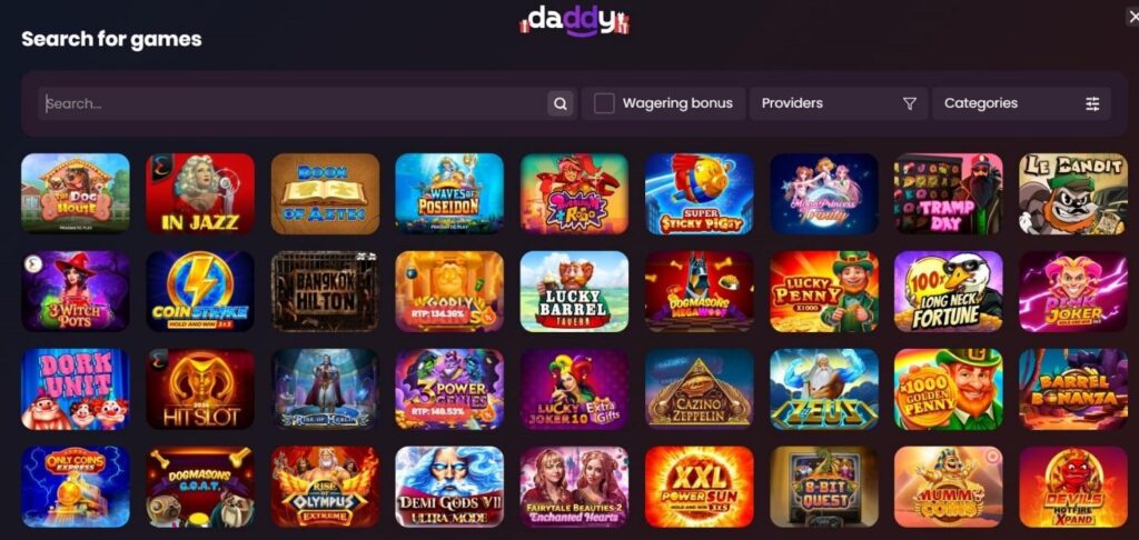 Daddy Casino Review - 2026