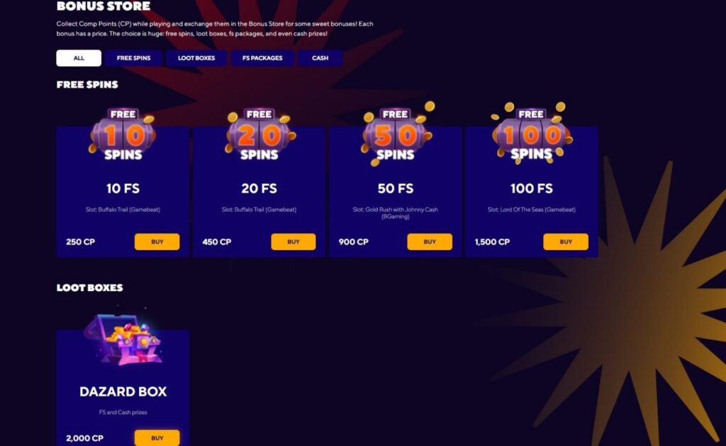 Dazard Casino Review - 2026 6 Dazard Casino Review - 2026