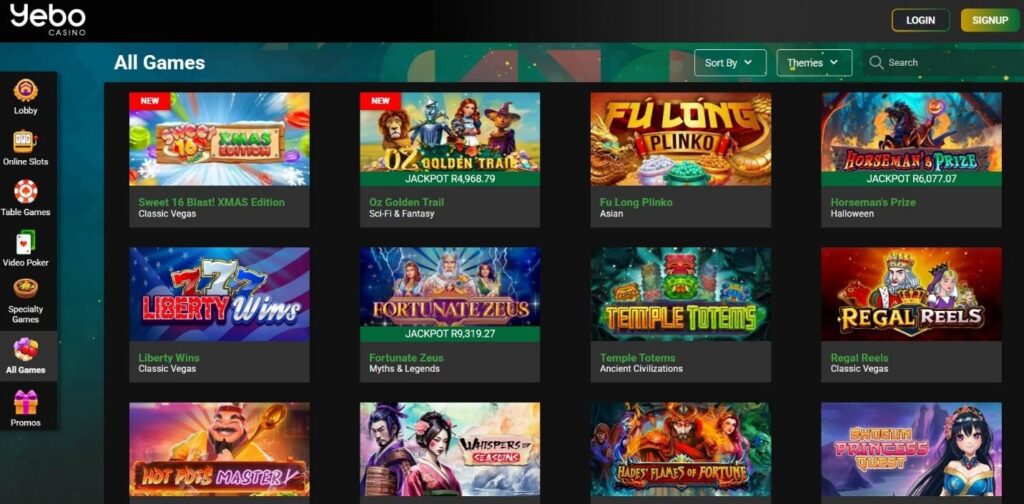 Yebo Casino Review - 2026