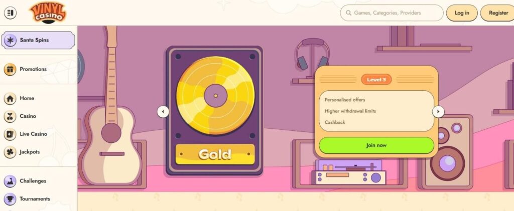 Vinyl Casino Review - 2026