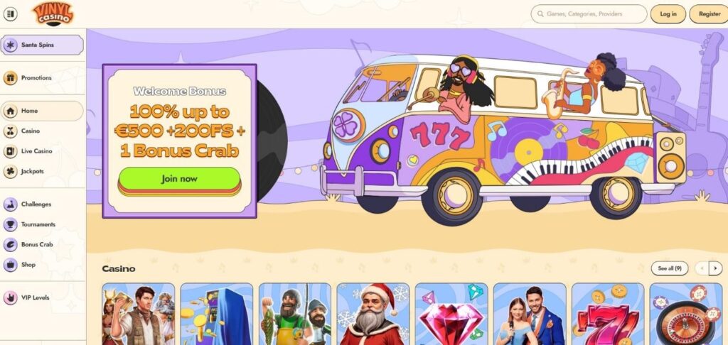 Vinyl Casino Review - 2026