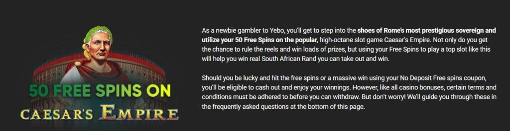 Yebo Casino Review - 2026