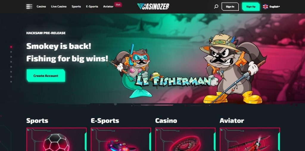 Casinozer Casino Review - 2026