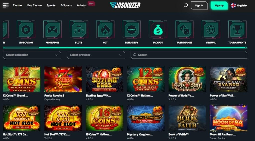 Casinozer Casino Review - 2026