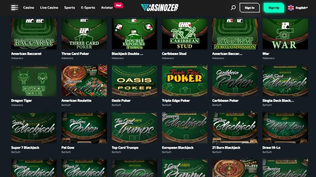Casinozer Casino Review - 2026