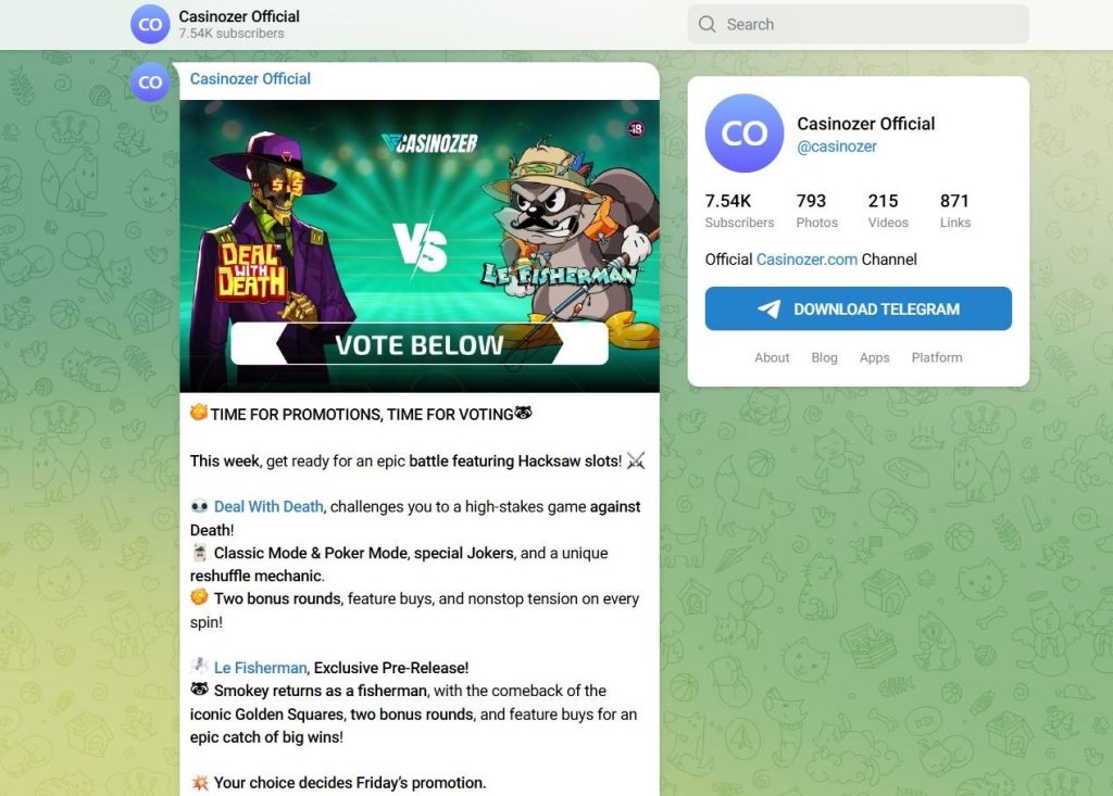 Casinozer Casino Review - 2026