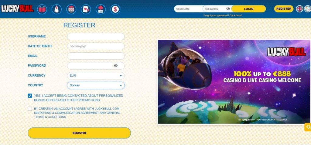 Lucky Bull Casino Review - 2026 22 Lucky Bull Casino Review - 2026