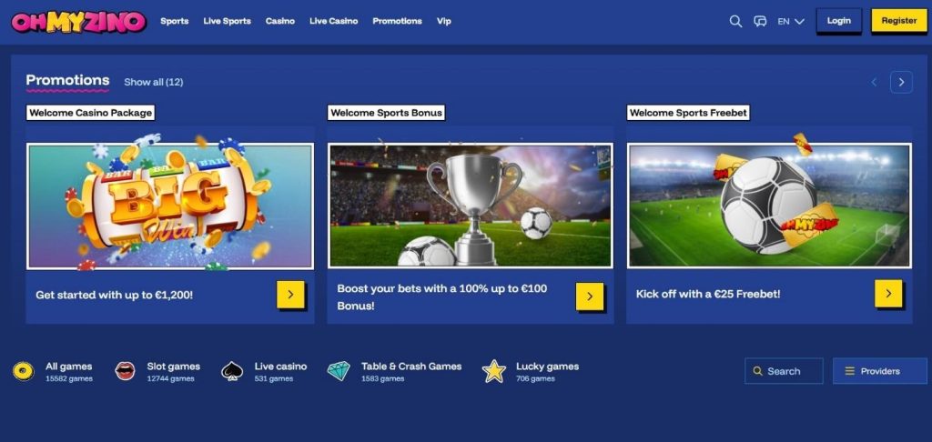 Ohmyzino Casino Review - 2026