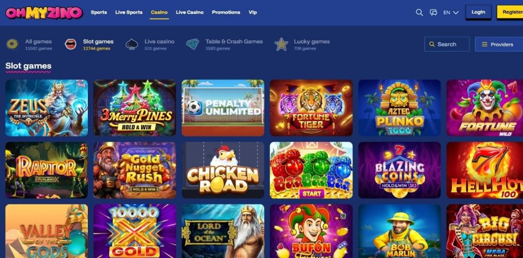 Ohmyzino Casino Review - 2026