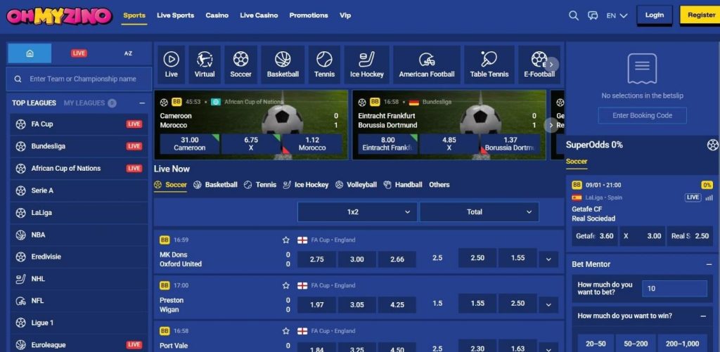 Ohmyzino Casino Review - 2026