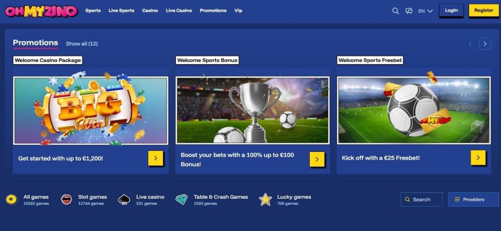 Ohmyzino Casino Review - 2026