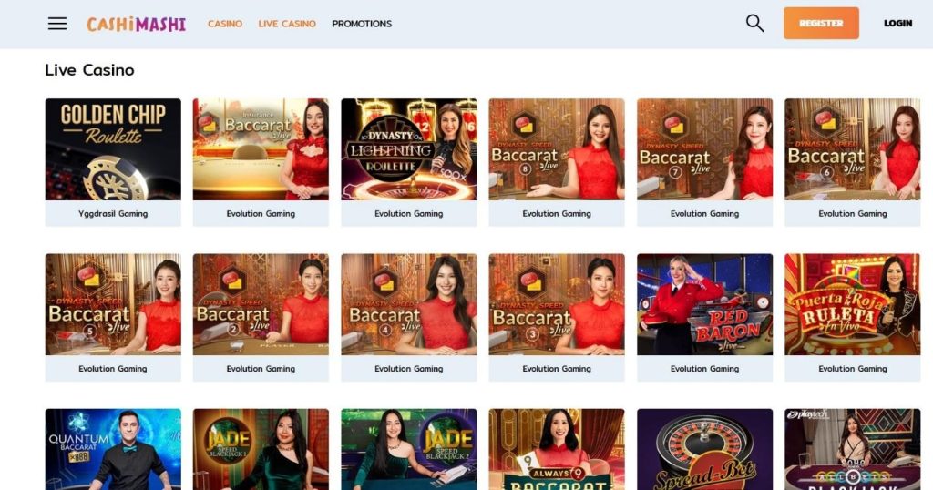 Cashimashi Casino Review - 2026