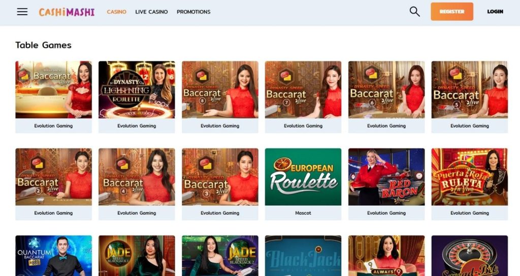 Cashimashi Casino Review - 2026