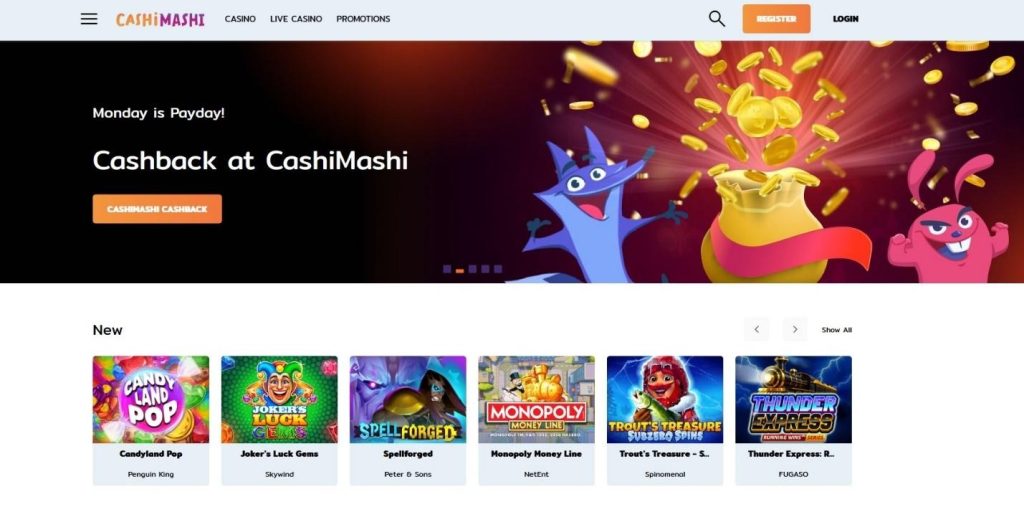 Cashimashi Casino Review - 2026