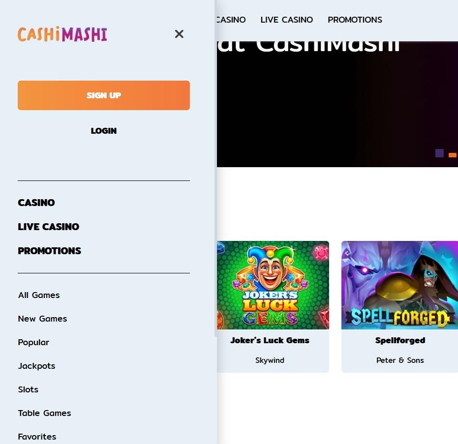 Cashimashi Casino Review - 2026