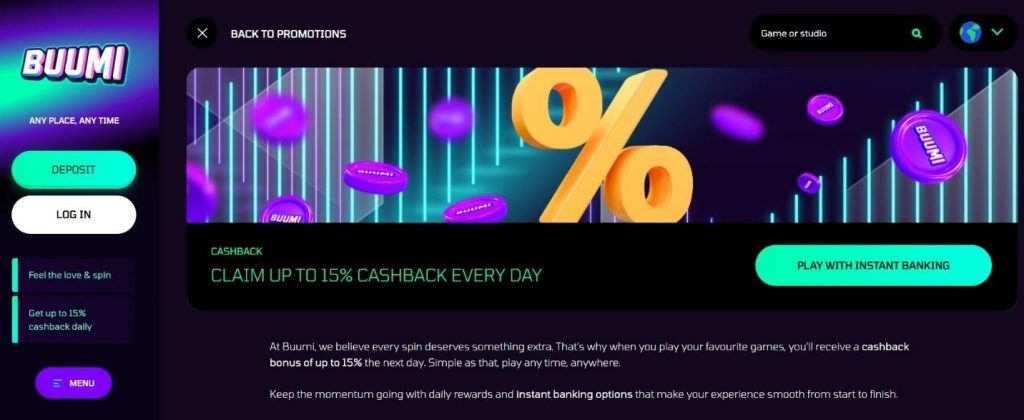Buumi Casino Review - 2026