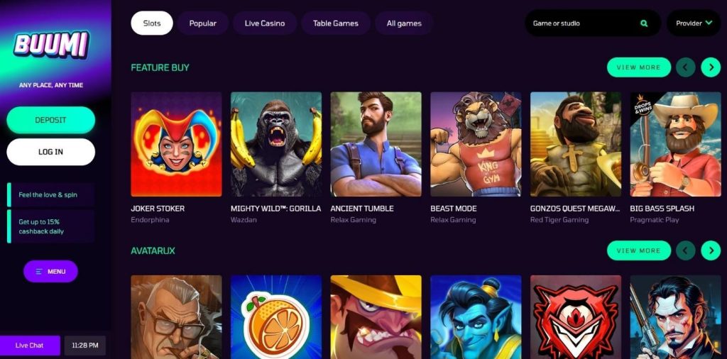 Buumi Casino Review - 2026