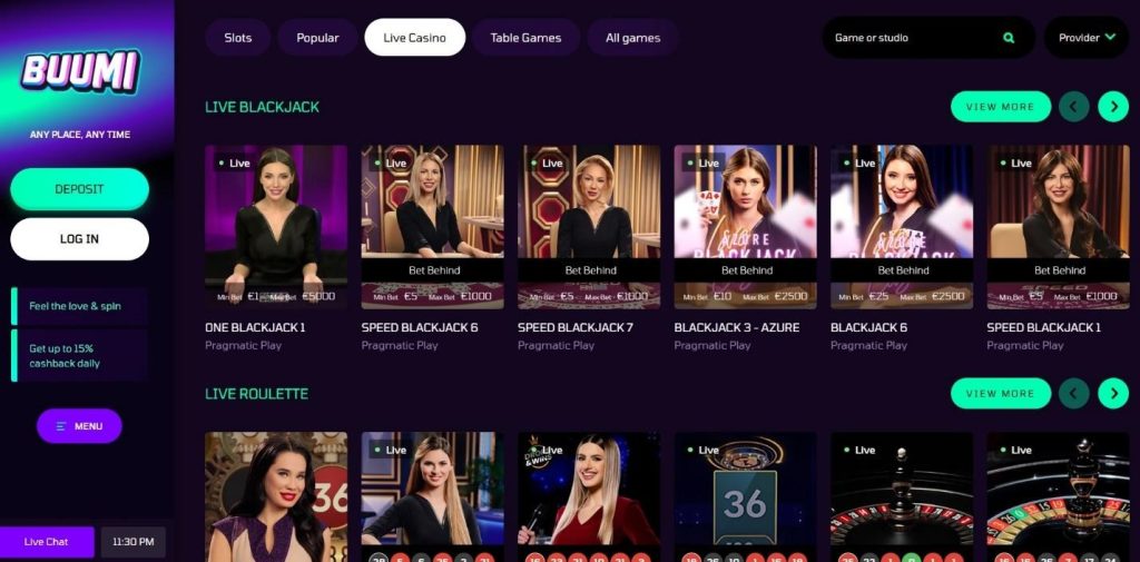 Buumi Casino Review - 2026