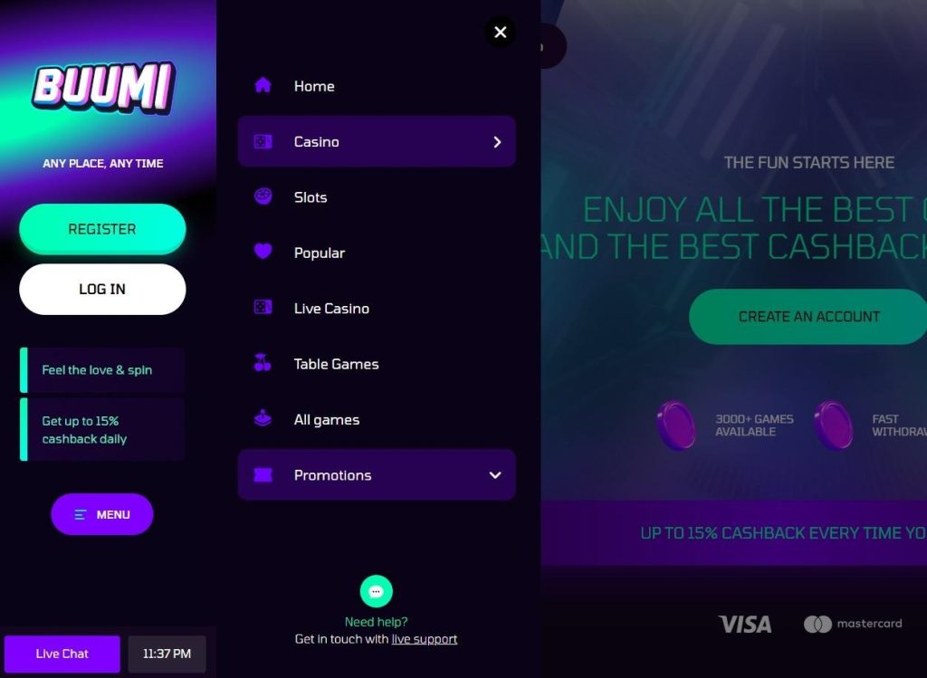 Buumi Casino Review - 2026