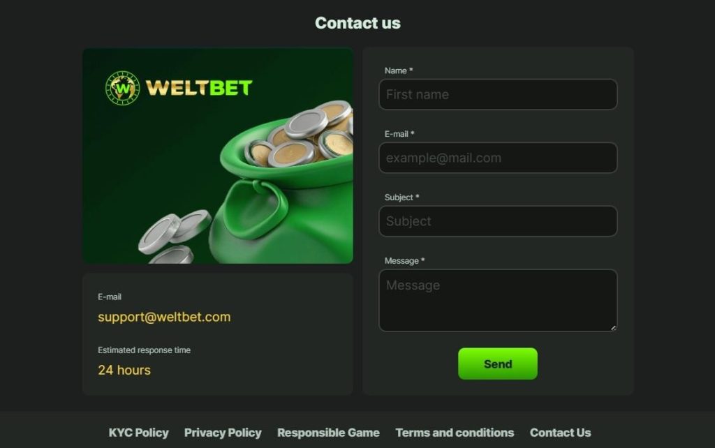 Weltbet Casino Review - 2026 20 Weltbet Casino Review - 2026