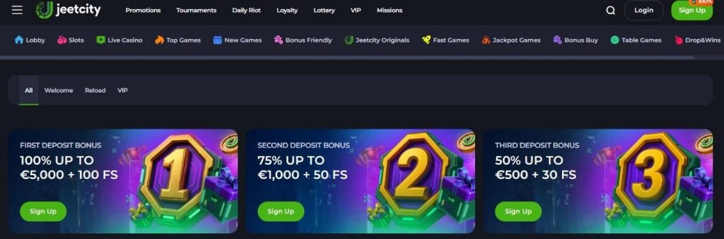 Jeetcity Casino Review - 2026