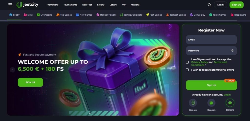 Jeetcity Casino Review - 2026