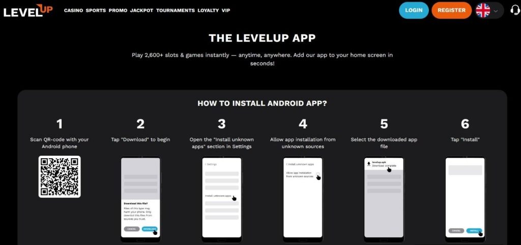 Level Up Casino Review - 2026