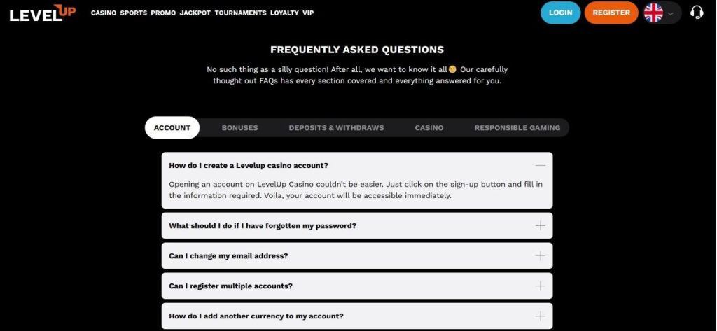 Level Up Casino Review - 2026