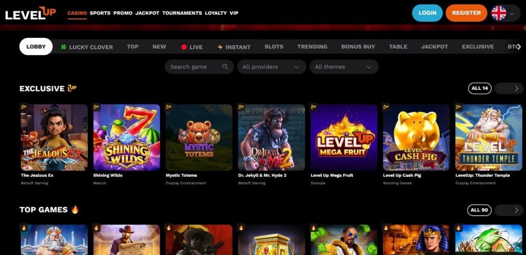 Level Up Casino Review - 2026