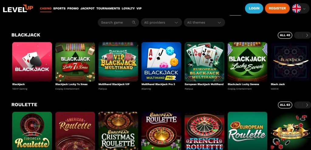 Level Up Casino Review - 2026