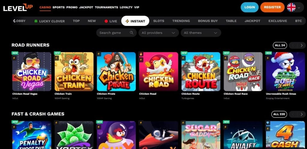 Level Up Casino Review - 2026