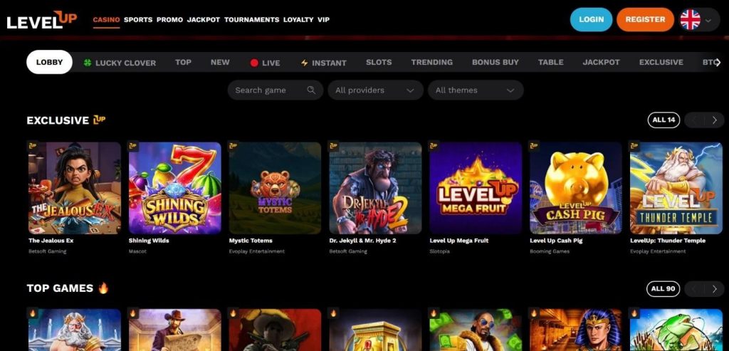 Level Up Casino Review - 2026