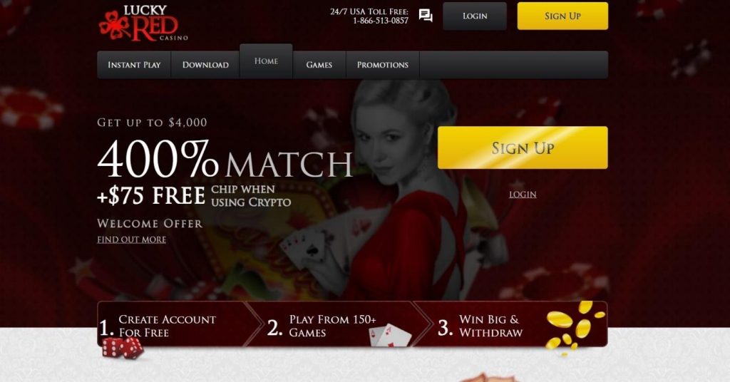 Lucky Red Casino Review - 2026