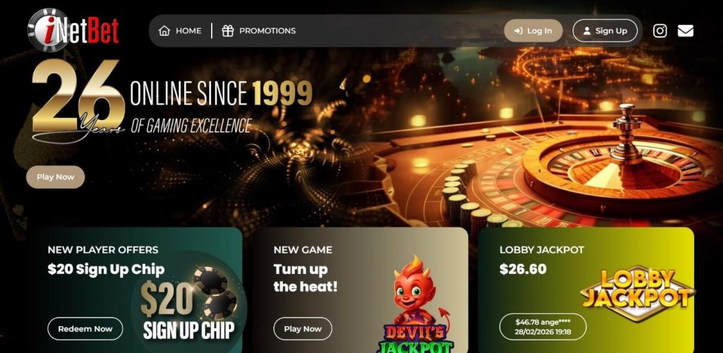 iNetBet Casino Review - 2026