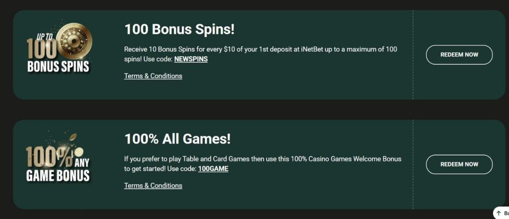 iNetBet Casino Review - 2026