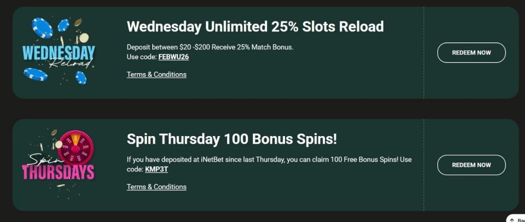 iNetBet Casino Review - 2026