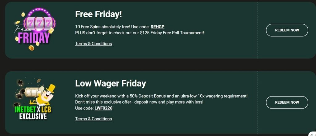 iNetBet Casino Review - 2026